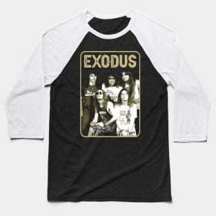 Riff Revolution Exoduss Unleashes the Fury Baseball T-Shirt